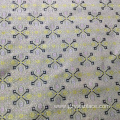 Beige Quilited Denim Jacquard for Clothing